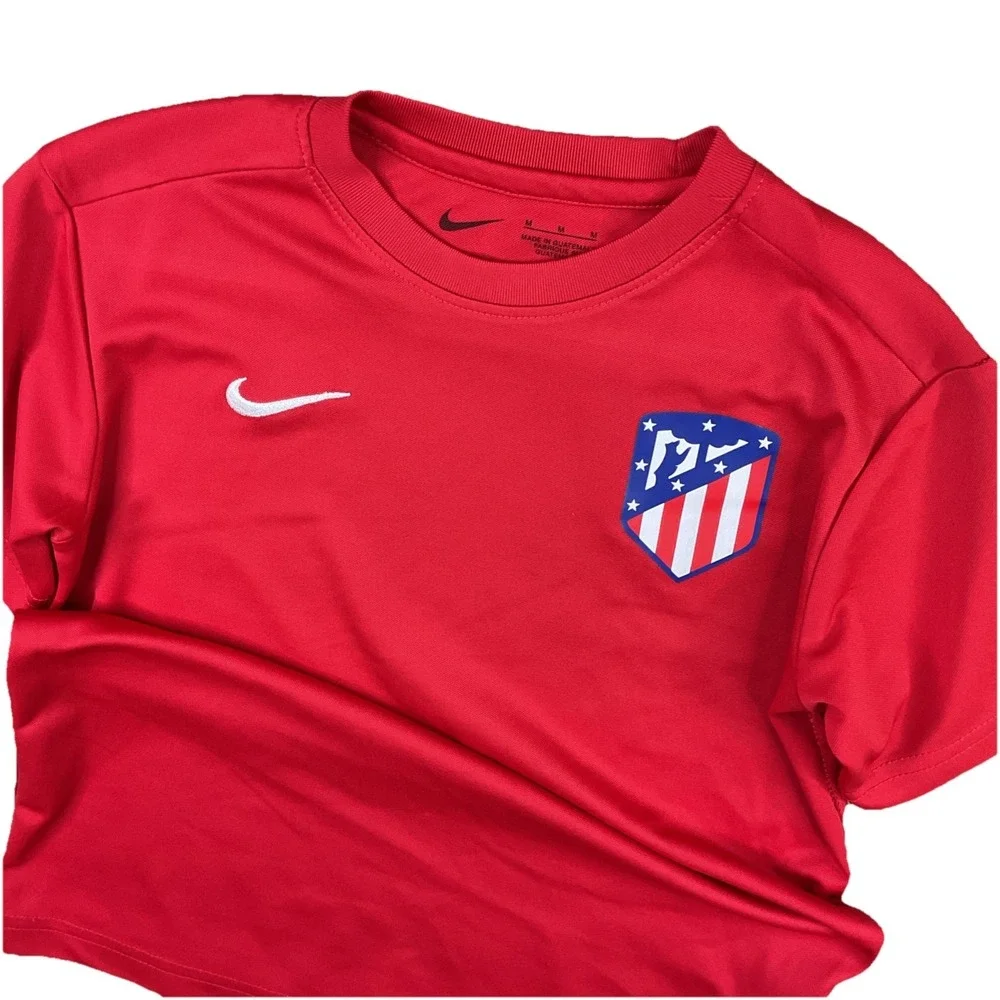 Nike T-Shirt Sz M Park VII Jersey Shirt Kids Youth Mini Swoosh Tee Red BV6742